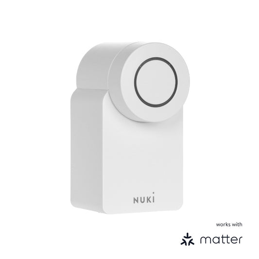 Chytrý elektronický zámek Nuki Smart Lock 4. gen. - bílý - iSTYLE CZ