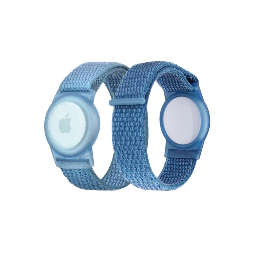 Pásek na ruku pro AirTag Mobile Origin AirTag Strap - modrý - iSTYLE CZ