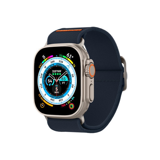 Řemínek pro Apple Watch 42/44/45/49mm Spigen Lite Fit Ultra - modrý - iSTYLE CZ