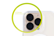 Sklo na fotoaparát pro iPhone 16 Pro / 16 Pro Max Mobile Origin Easy Lens Full Cover - černé