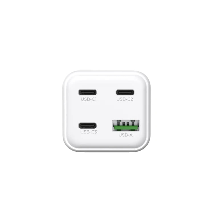 100W GaN nabíječka Mobile Origin Compact MultiHub Charger PW18 - bílá