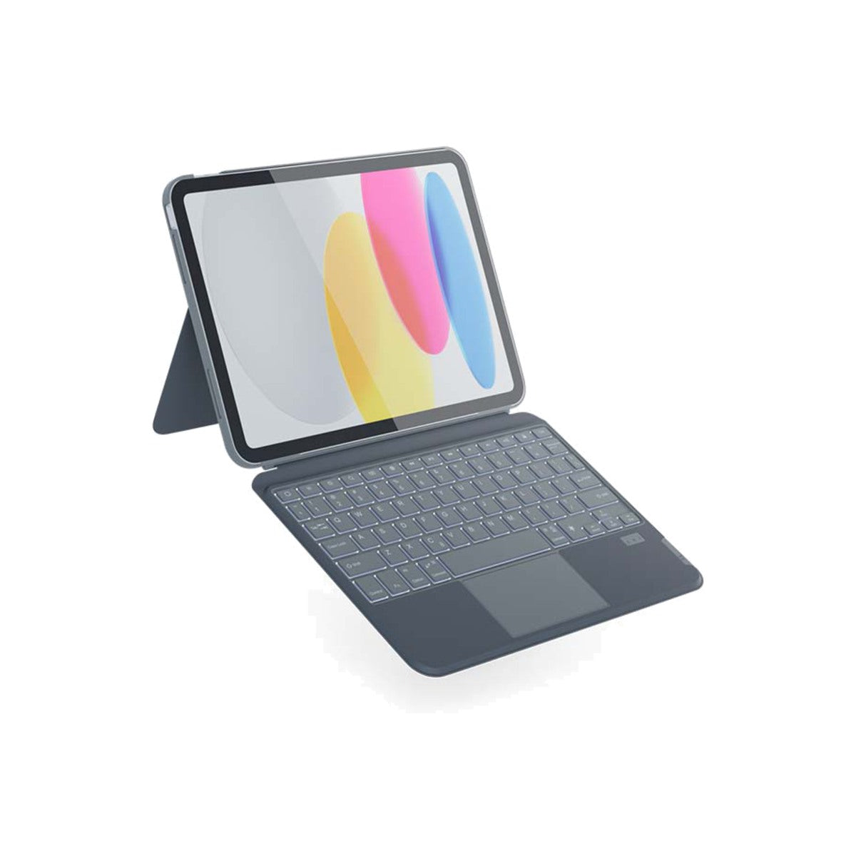 Kryt s českou klávesnicí na iPad Pro 11" (18/20/21/22) / iPad Air 10,9" Epico Backlit Keyboard Case - šedý - iSTYLE CZ