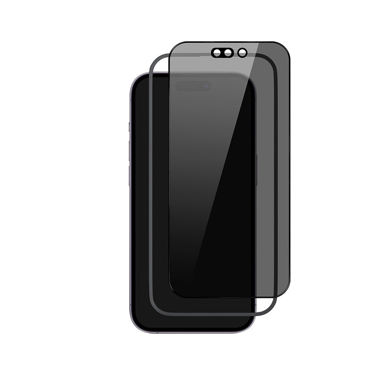 Ochranné sklo na iPhone 15 Plus iSTYLE EDGE TO EDGE PRIVACY GLASS s instalačním rámečkem - iSTYLE CZ