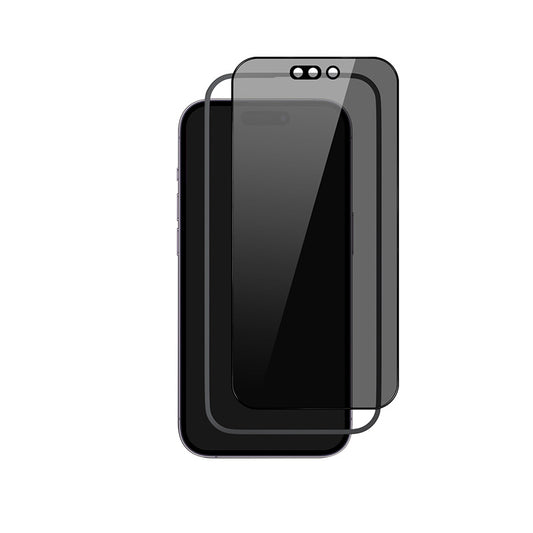 Ochranné sklo na iPhone 15 Pro Max iSTYLE EDGE TO EDGE PRIVACY GLASS s instalačním rámečkem - iSTYLE CZ
