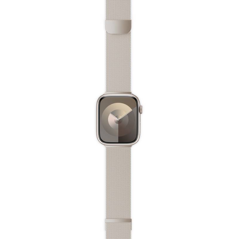 Milánský řemínek Epico pro Apple Watch 38/40/41 mm - hvězdně bílý - iSTYLE CZ