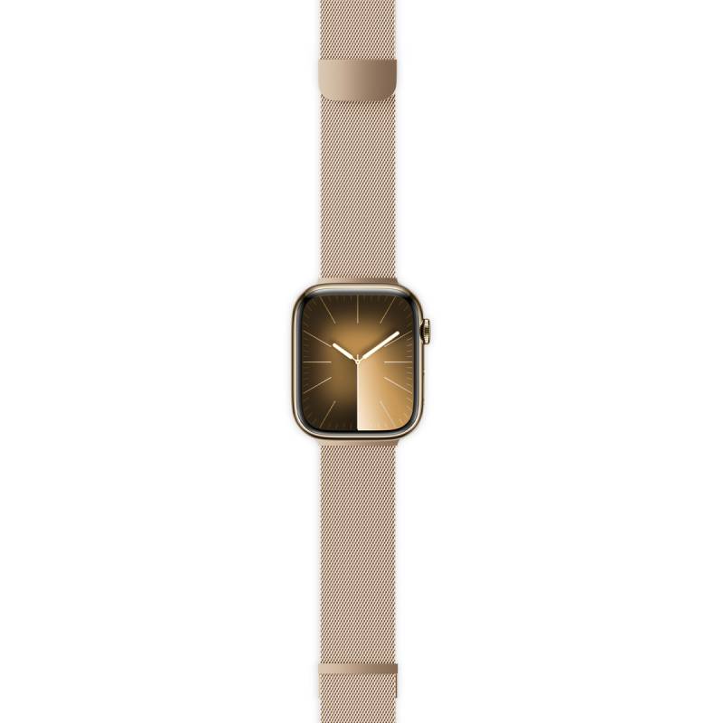 Milánský řemínek Epico pro Apple Watch 42/44/45/49 mm - zlatý - iSTYLE CZ