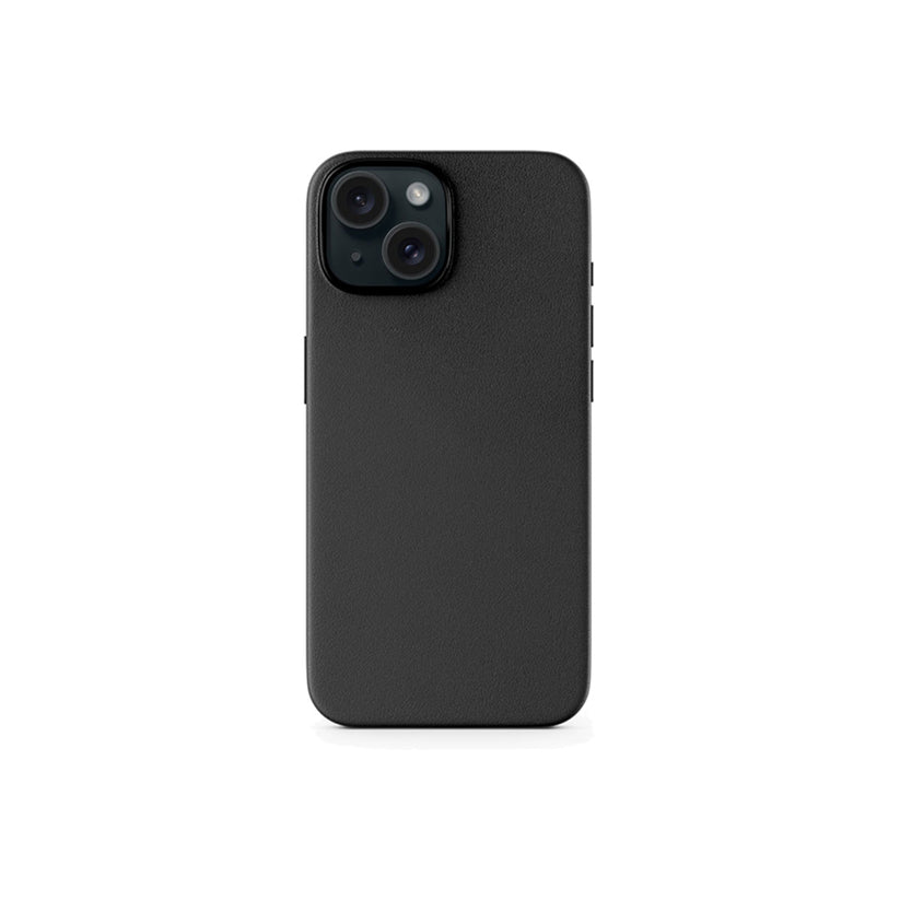 Kožený kryt pro iPhone 15 Epico Mag+ - černý - iSTYLE CZ
