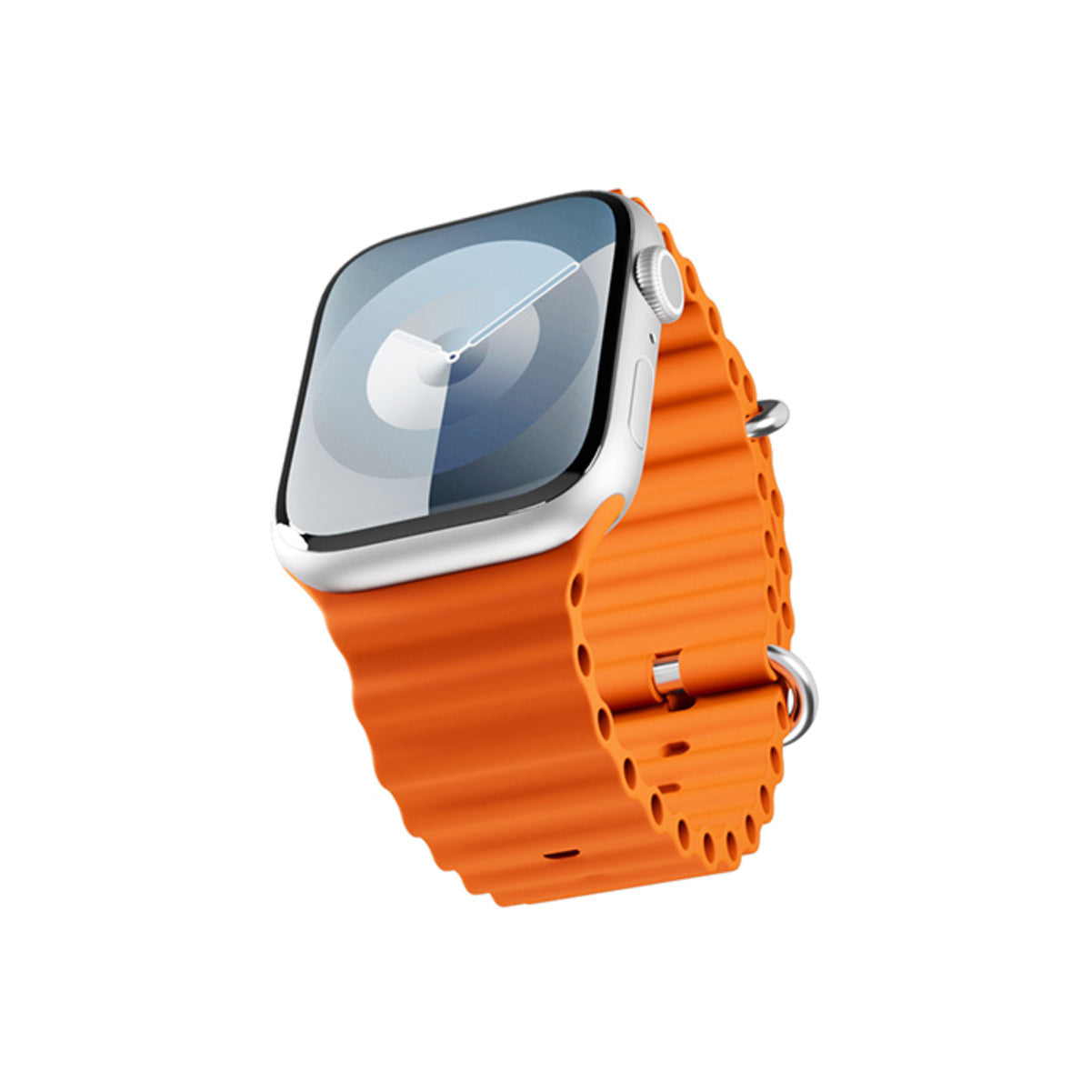 Řemínek pro Apple Watch 38/40/41 mm Epico Watch Strap Ocean - oranžový - iSTYLE CZ