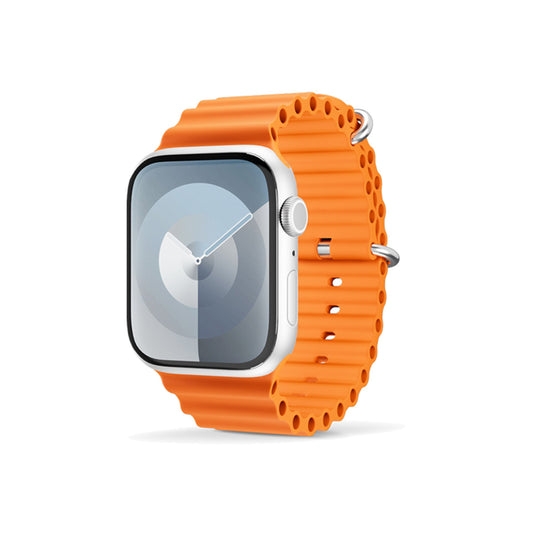 Řemínek pro Apple Watch 38/40/41 mm Epico Watch Strap Ocean - oranžový - iSTYLE CZ