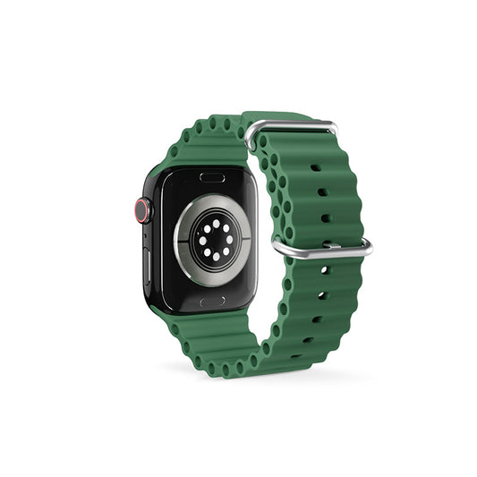 Řemínek pro Apple Watch 42/44/45/49 mm Epico Watch Strap Ocean - zelený - iSTYLE CZ