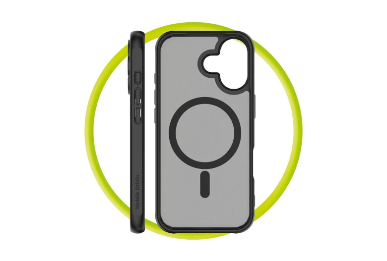 MagSafe kryt iPhone 17 Mobile Origin Easy Hybrid - matně černý