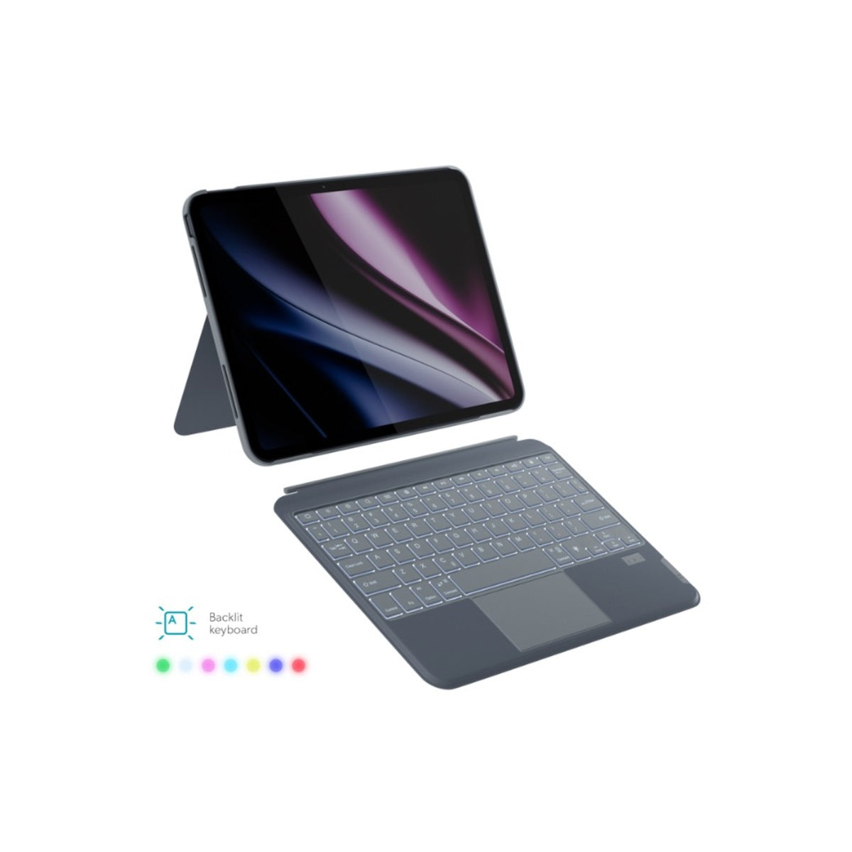 Bezdrátová klávesnice pro Apple iPad Pro 11" M4 Epico Backlit Keyboard Case CZ - iSTYLE CZ