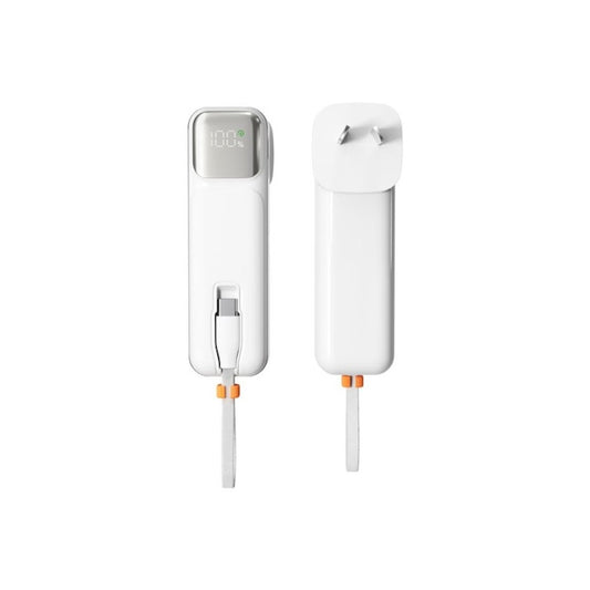 Cestovní powerbanka Epico UltraPack 2in1 5000mAh - bílá - iSTYLE CZ