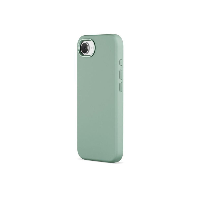 Kryt pro iPhone 16e Epico Mag+ Silicone Case Pro - mátově zelený