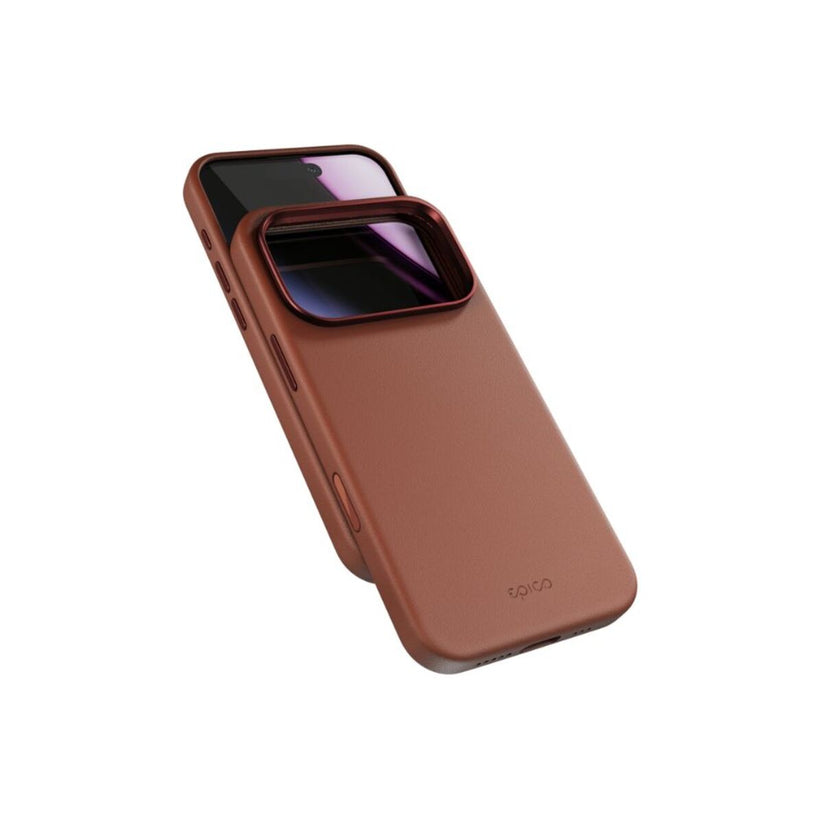 Kryt pro iPhone 17 Pro Max Epico Leather Pro Mag+ Case - hnědý - iSTYLE CZ