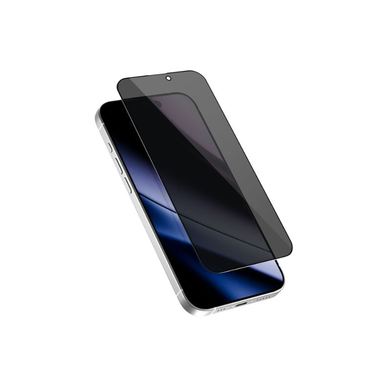 Ochranné sklo pro iPhone 16 Pro / 17 Epico Privacy Glass 3D DF s aplikátorem