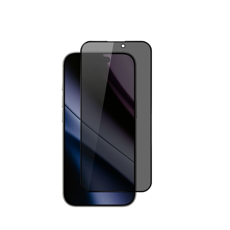 Ochranné sklo pro iPhone 16 Pro / 17 Epico Privacy Glass 3D DF s aplikátorem