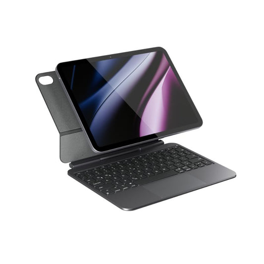 Pouzdro s tenkou hliníkovou klávesnicí pro iPad Pro 12,9″ a iPad Air 13″ Epico UltraBoard EK40 - CZ - vesmírně černé