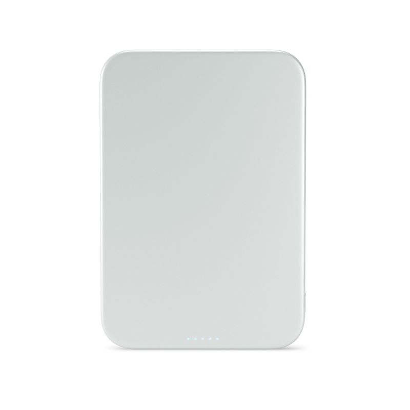 Tenká hliníková MagSafe powerbanka Epico UltraPack Qi2 Slim 5000mAh - stříbrná - iSTYLE.cz