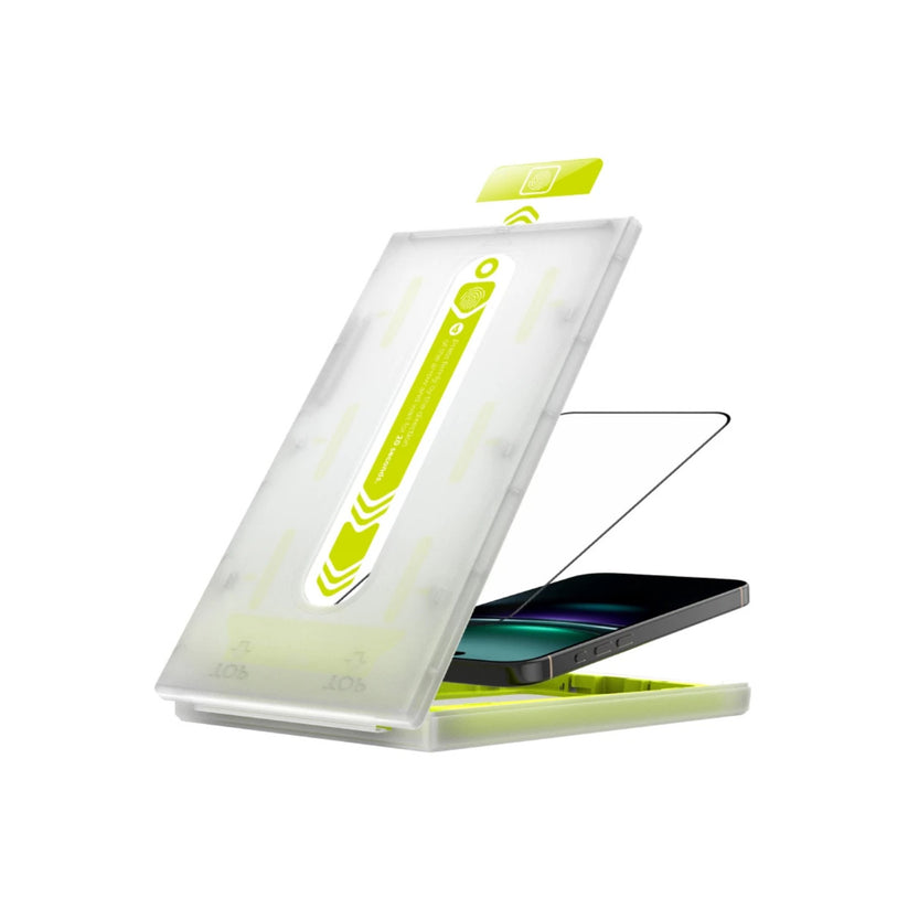 Ochranné sklo pro iPhone 17 Pro Max Mobile Origin Screen Guard s aplikátorem, úplným pokrytím, 2 ks - iSTYLE CZ