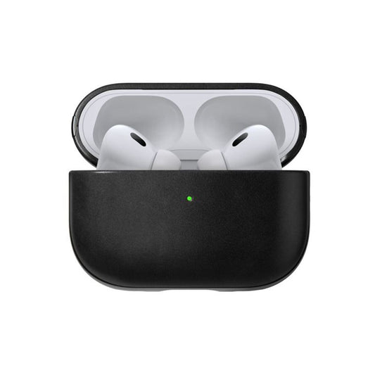 Kožené pouzdro pro AirPods Pro 2. gen Nomad Leather Case - černé - iSTYLE CZ