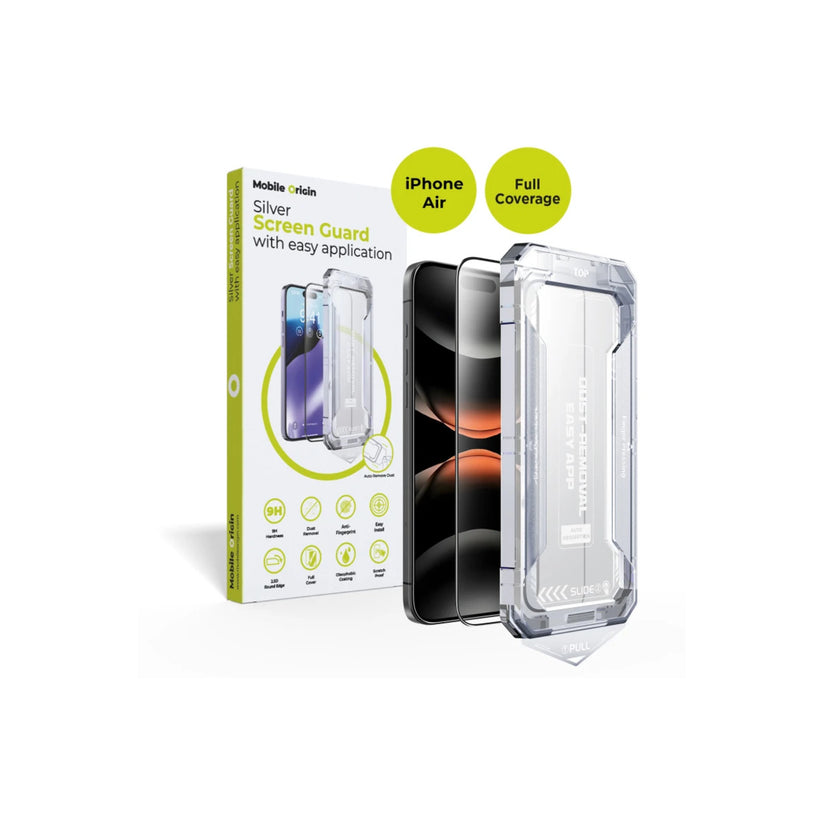 Ochranné sklo pro iPhone Air Mobile Origin Screen Guard s aplikátorem - iSTYLE CZ