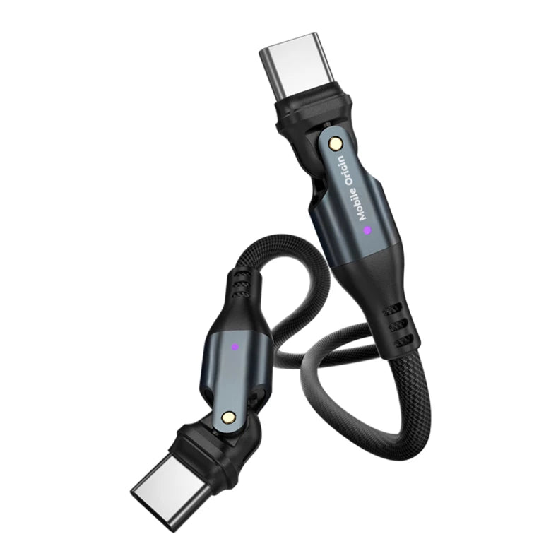 Kabel Mobile Origin 240W Rotating Cable USB-C na USB-C 1 m - iSTYLE.cz