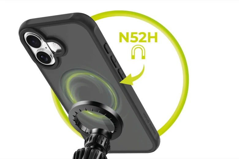 MagSafe kryt iPhone 17 Mobile Origin Easy Hybrid - matně černý