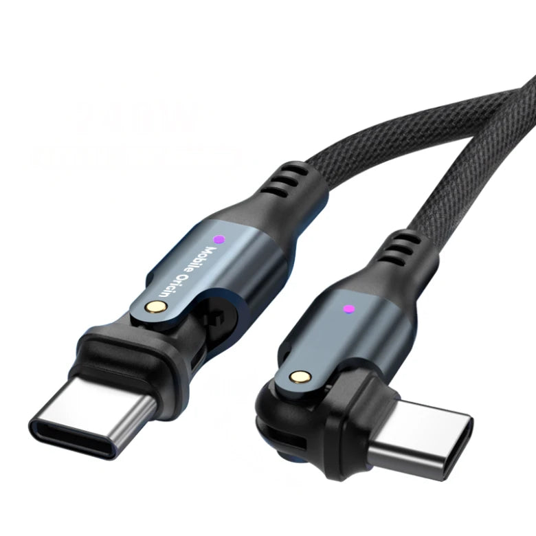 Kabel Mobile Origin 240W Rotating Cable USB-C na USB-C 1 m - iSTYLE.cz