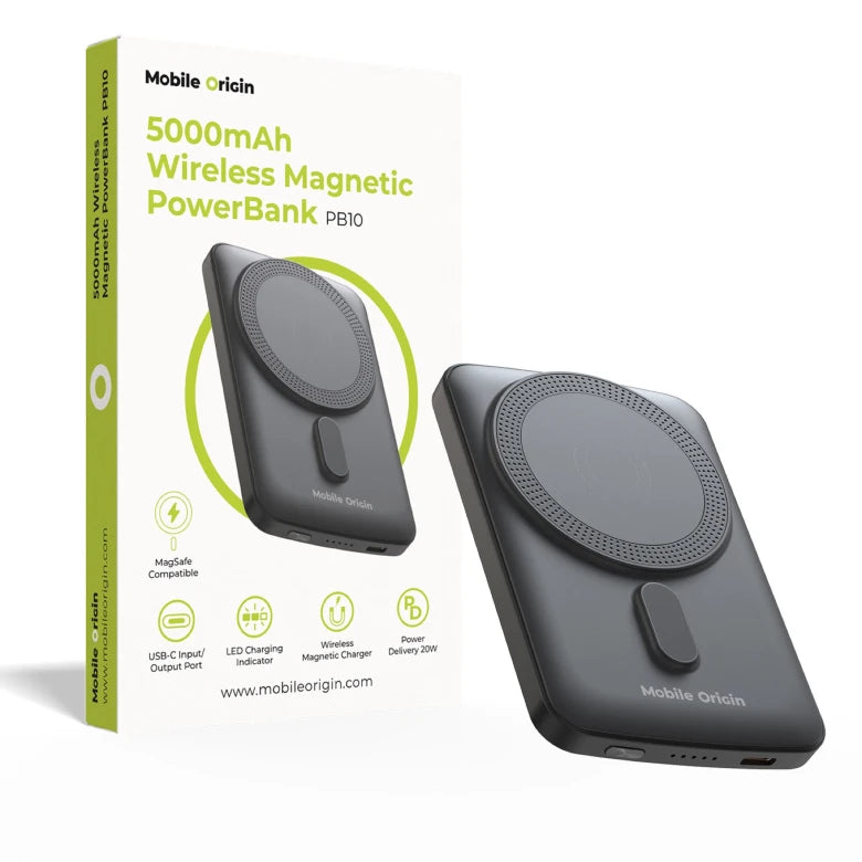 Powerbanka Mobile Origin Wireless Magnetic PowerBank PB10 5 000 mAh