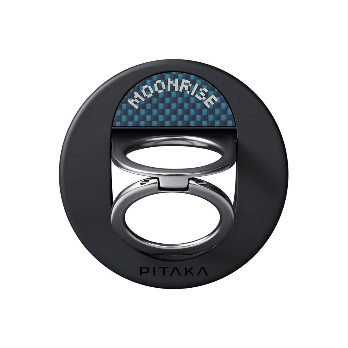 Stojánek s gripem pro iPhone Pitaka MagEZ Grip 3 - modrý