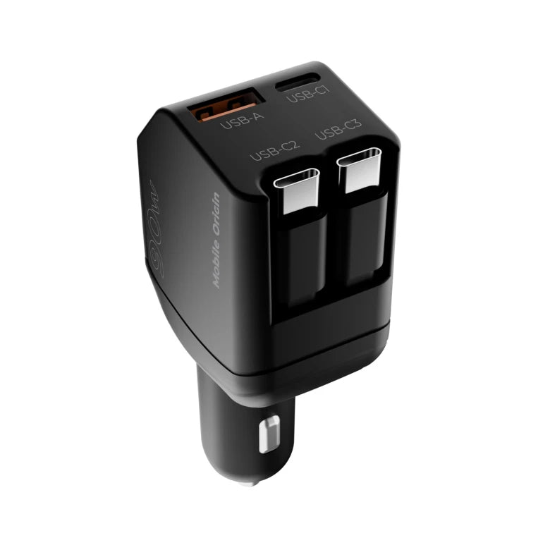 90W autonabíječka Mobile Origin CA22 - USB-C + USB-A - iSTYLE.cz