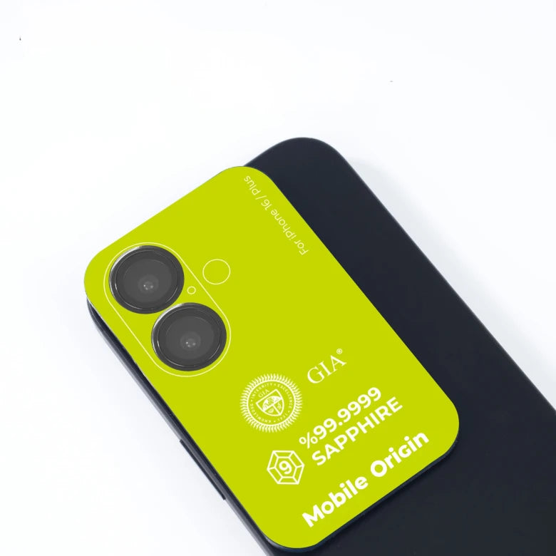 Safírové sklo na čočky pro iPhone 17 Mobile Origin - černé
