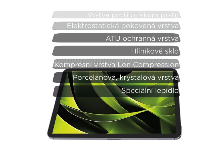 Tvrzené sklo pro iPad Air 11” (M3 / M2) Mobile Origin EasyGlass