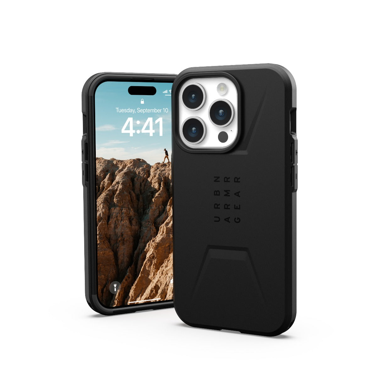 Kryt pro iPhone 15 Pro UAG Civilian MagSafe - černý - iSTYLE CZ