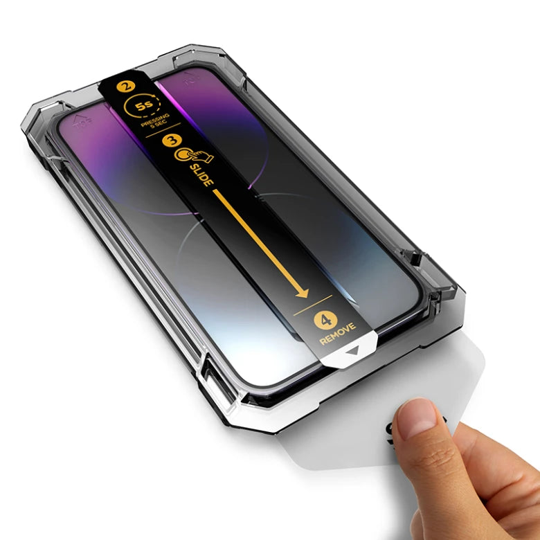 Ochranné sklo pro iPhone 14 Mobile Origin Screen Guard s aplikátorem - iSTYLE.cz