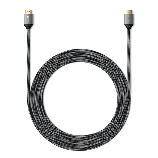 Opletený 2m kabel Satechi 8K Ultra HD High Speed HDMI - černý - iSTYLE CZ