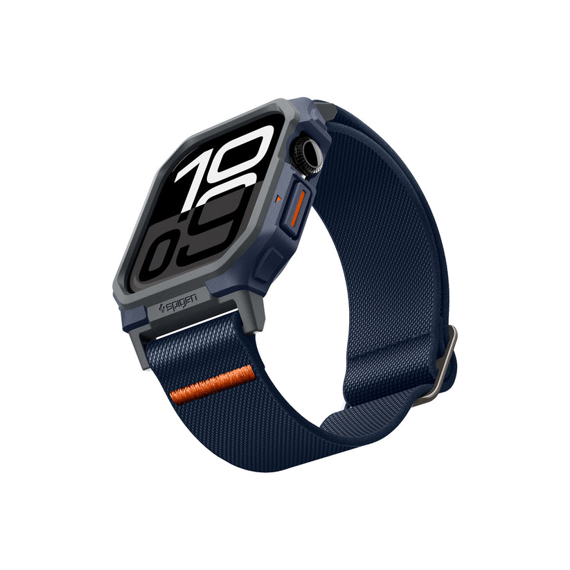 Řemínek pro Apple Watch 46mm Spigen Lite Fit Pro - tmavě modrý - iSTYLE CZ
