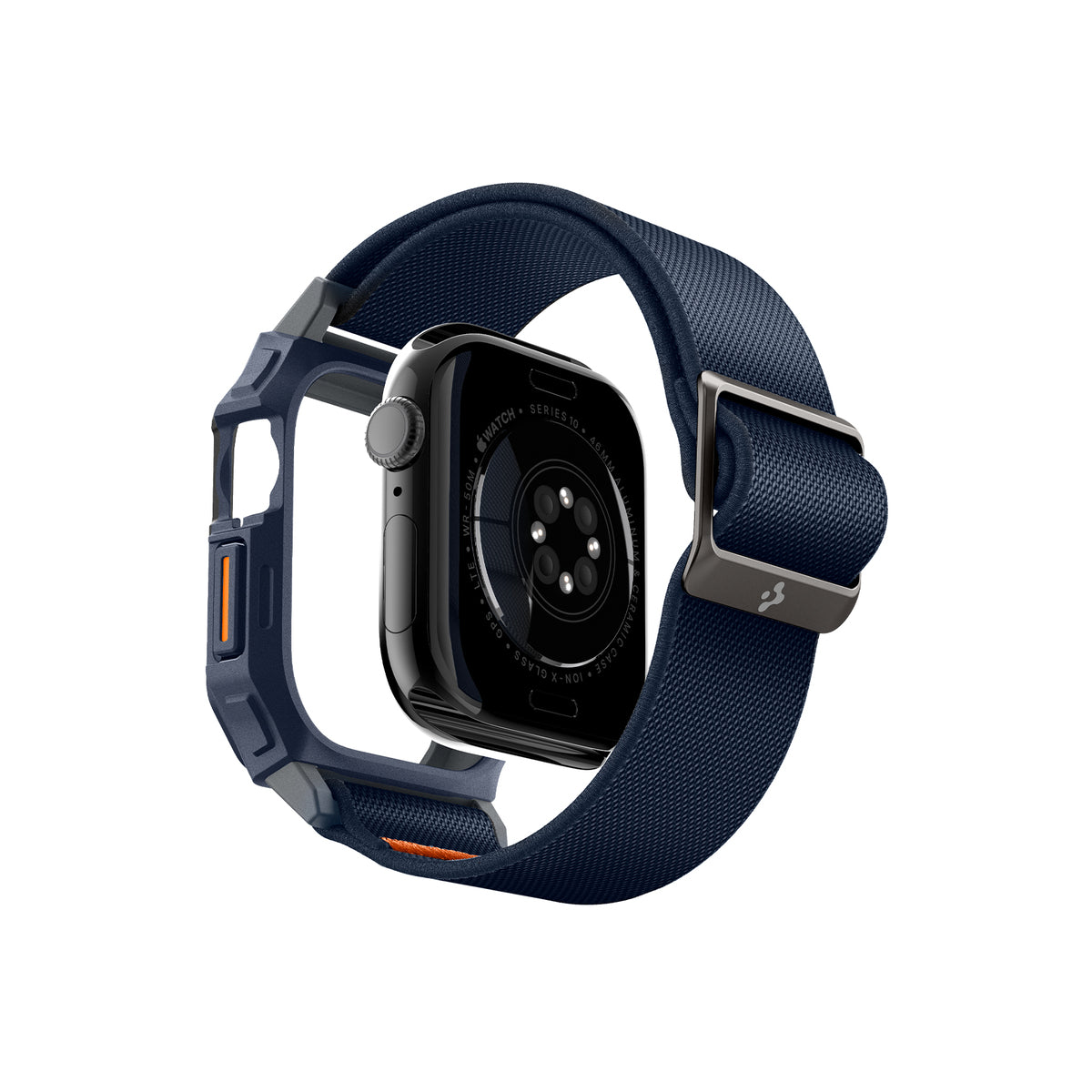 Řemínek pro Apple Watch 46mm Spigen Lite Fit Pro - tmavě modrý - iSTYLE CZ