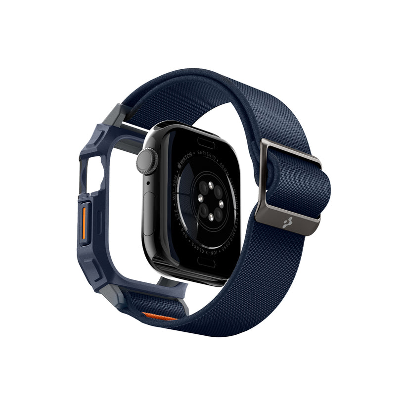 Řemínek pro Apple Watch 46mm Spigen Lite Fit Pro - tmavě modrý - iSTYLE CZ