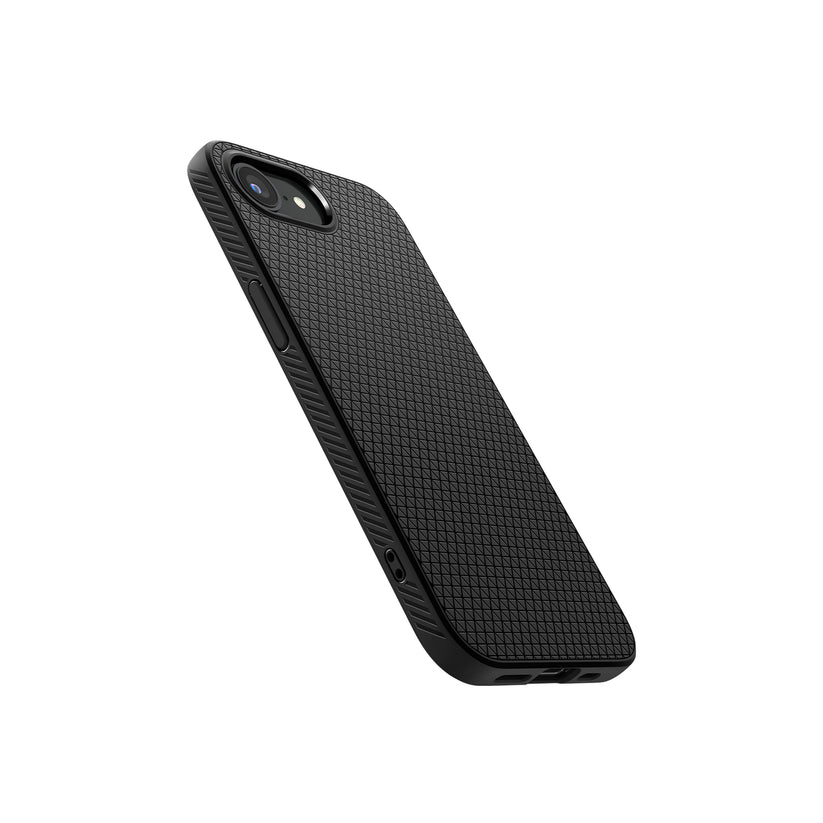 Kryt pro iPhone 16e Spigen Liquid Air - matně černý - iSTYLE CZ