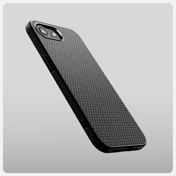 Kryt pro iPhone 16e Spigen Liquid Air - matně černý - iSTYLE CZ