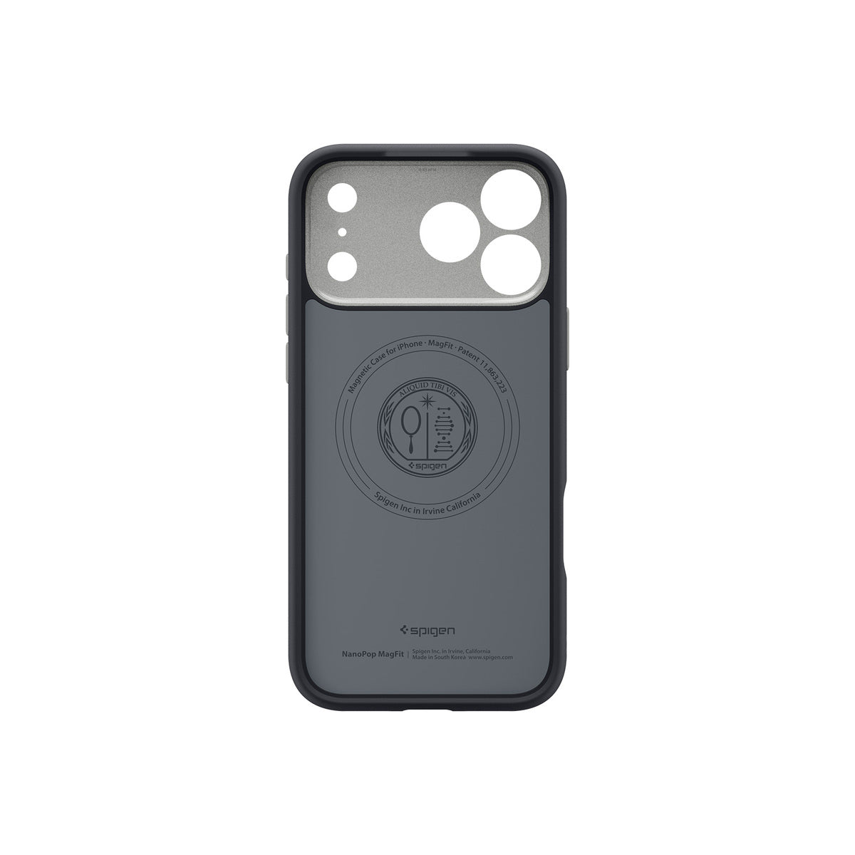 Kryt pro iPhone 17 Pro Max Spigen Nano Pop MagSafe - černý sezam - iSTYLE CZ