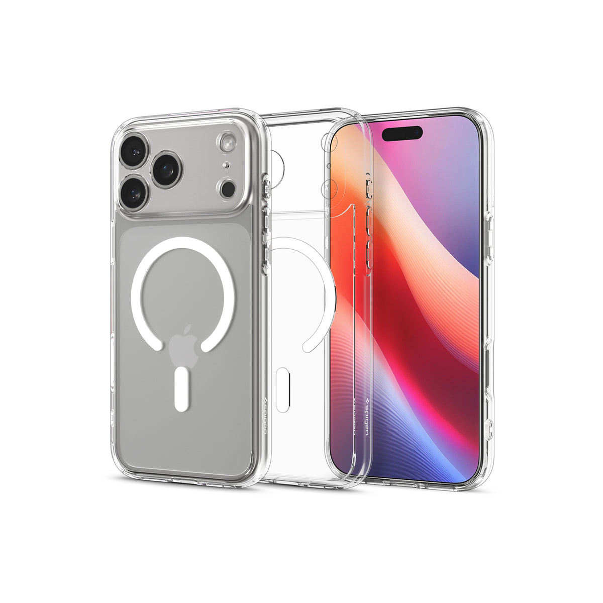 Kryt pro iPhone 17 Pro Max Spigen Ultra Hybrid MagSafe - průhledně bílý - iSTYLE CZ