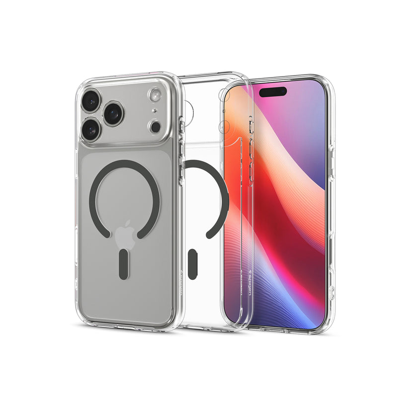 Kryt pro iPhone 17 Pro Max Spigen Ultra Hybrid MagSafe - průhledně grafitový - iSTYLE CZ