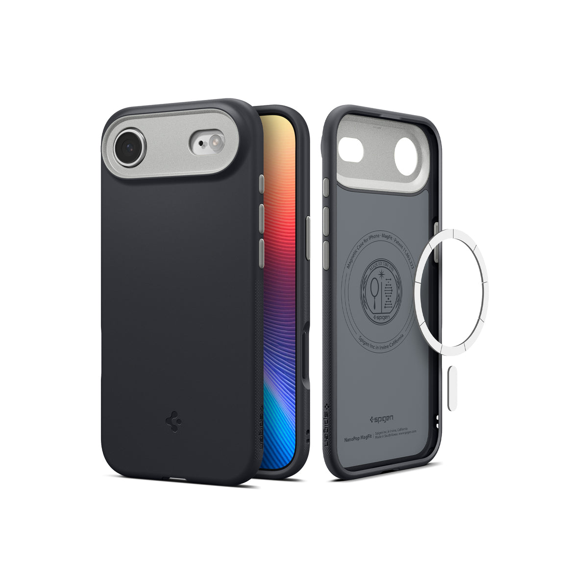 Kryt pro iPhone Air Spigen Nano Pop MagSafe - černý sezam - iSTYLE CZ