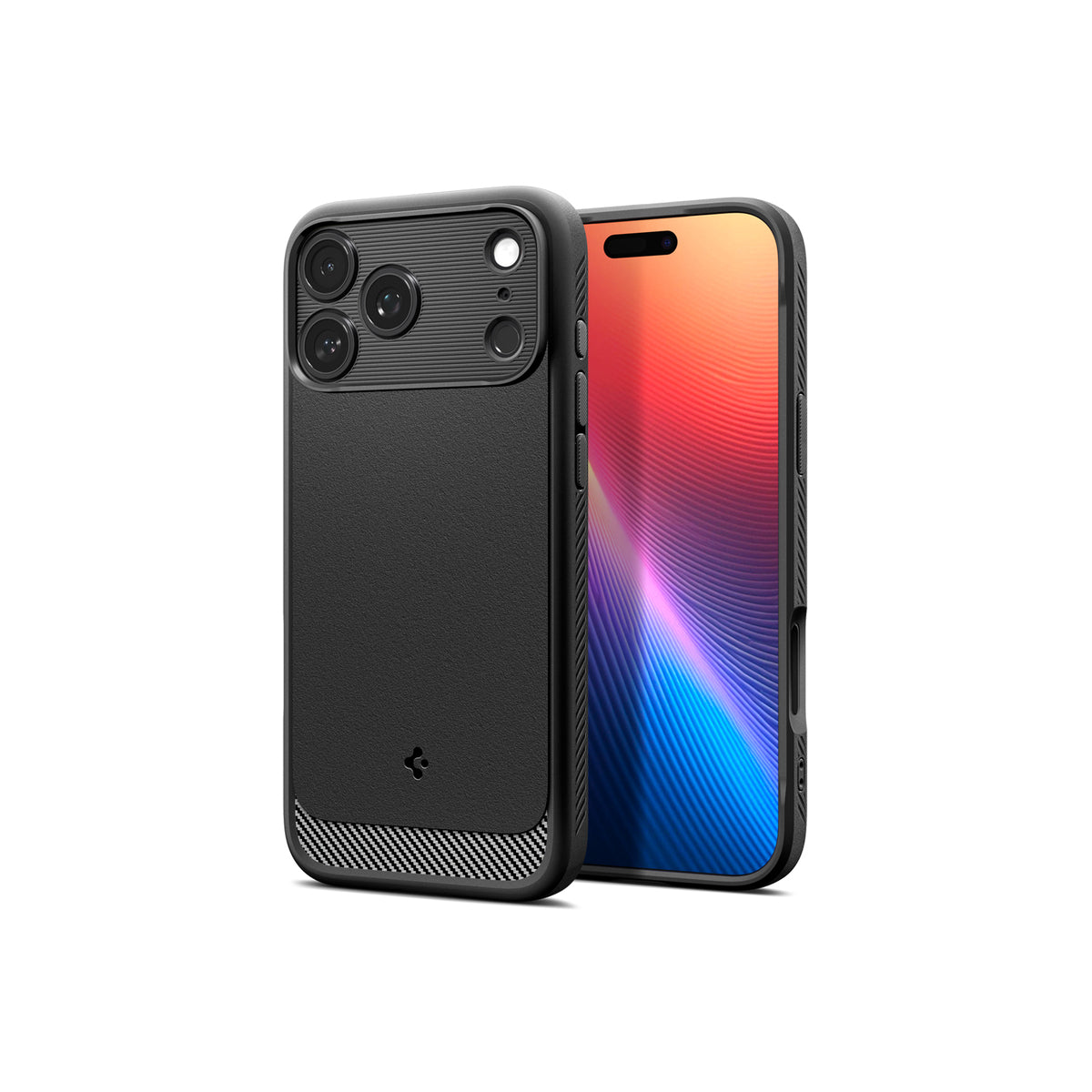 Kryt pro iPhone 17 Pro Spigen Rugged Armor MagSafe - matně černý - iSTYLE CZ
