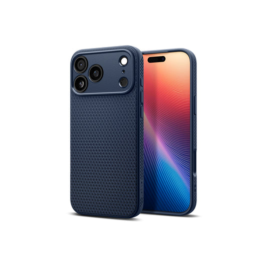 Kryt pro iPhone 17 Pro Spigen Liquid Air - tmavě modrý - iSTYLE CZ