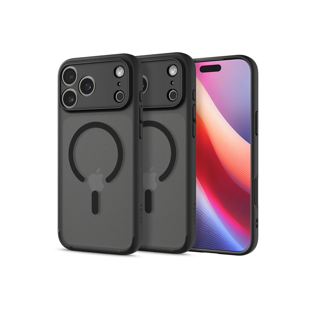 Kryt pro iPhone 17 Pro Spigen Ultra Hybrid MagSafe - černý mráz - iSTYLE CZ