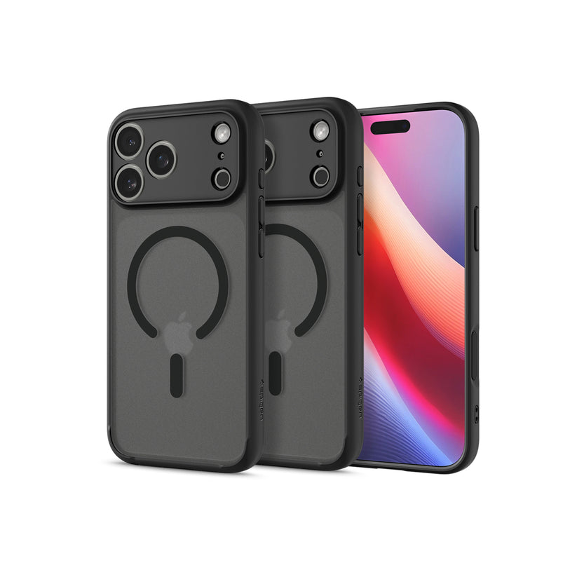 Kryt pro iPhone 17 Pro Spigen Ultra Hybrid MagSafe - černý mráz - iSTYLE CZ